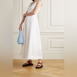 off shoulder tulle skirt mini dress in ivory Calliope Embellished Long Sleeve Tulle Skirt Mini Dress in Ivory main image 0
